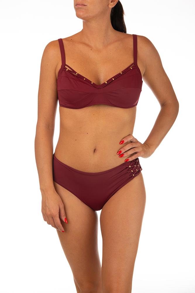 BIKINI FERRETTO COPPA D ROSSO 25B-073KCR-979 VINO MARETTE